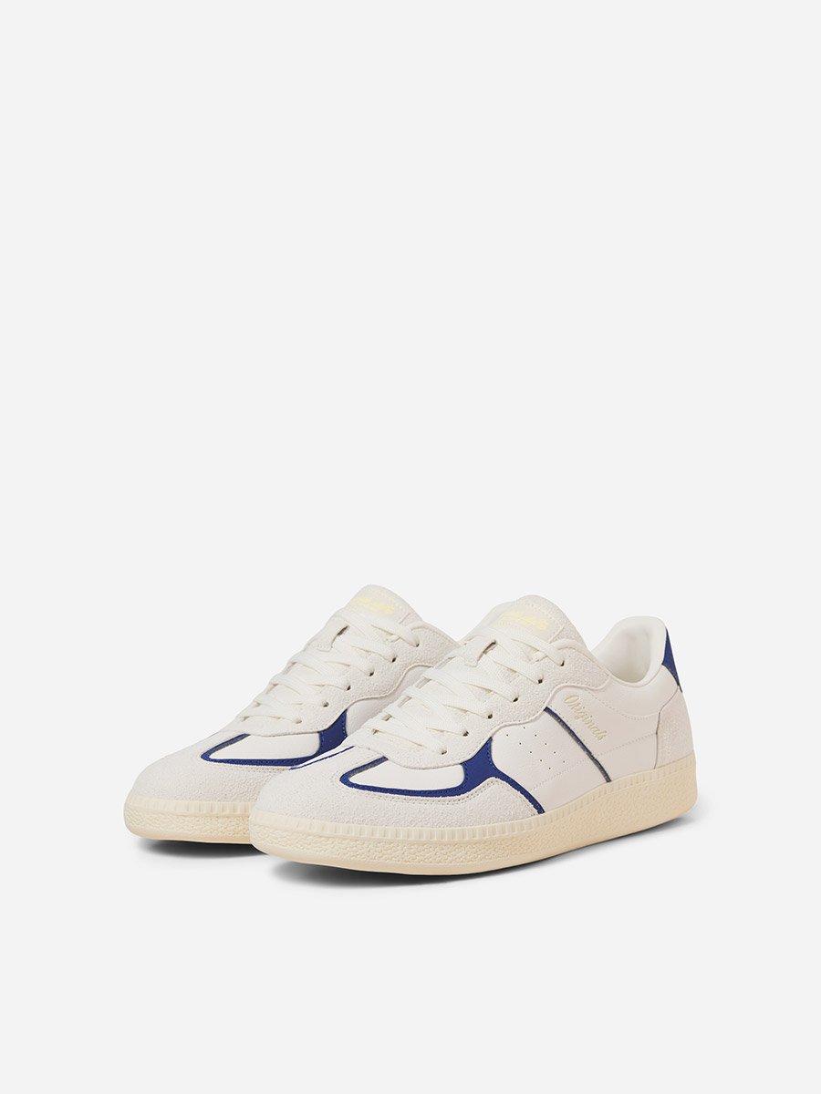 Contrast Trim Lace Up Sneakers
