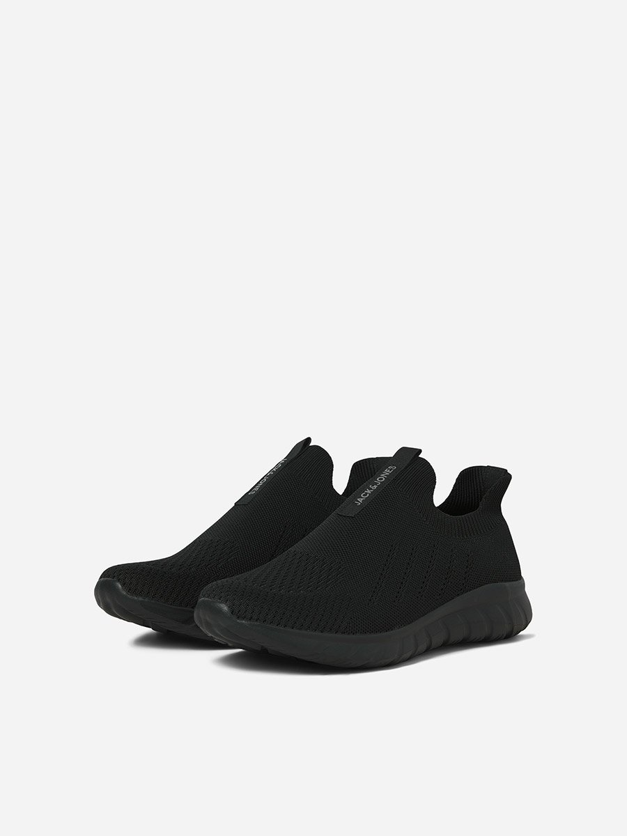 Solid Knit Socks Sneakers