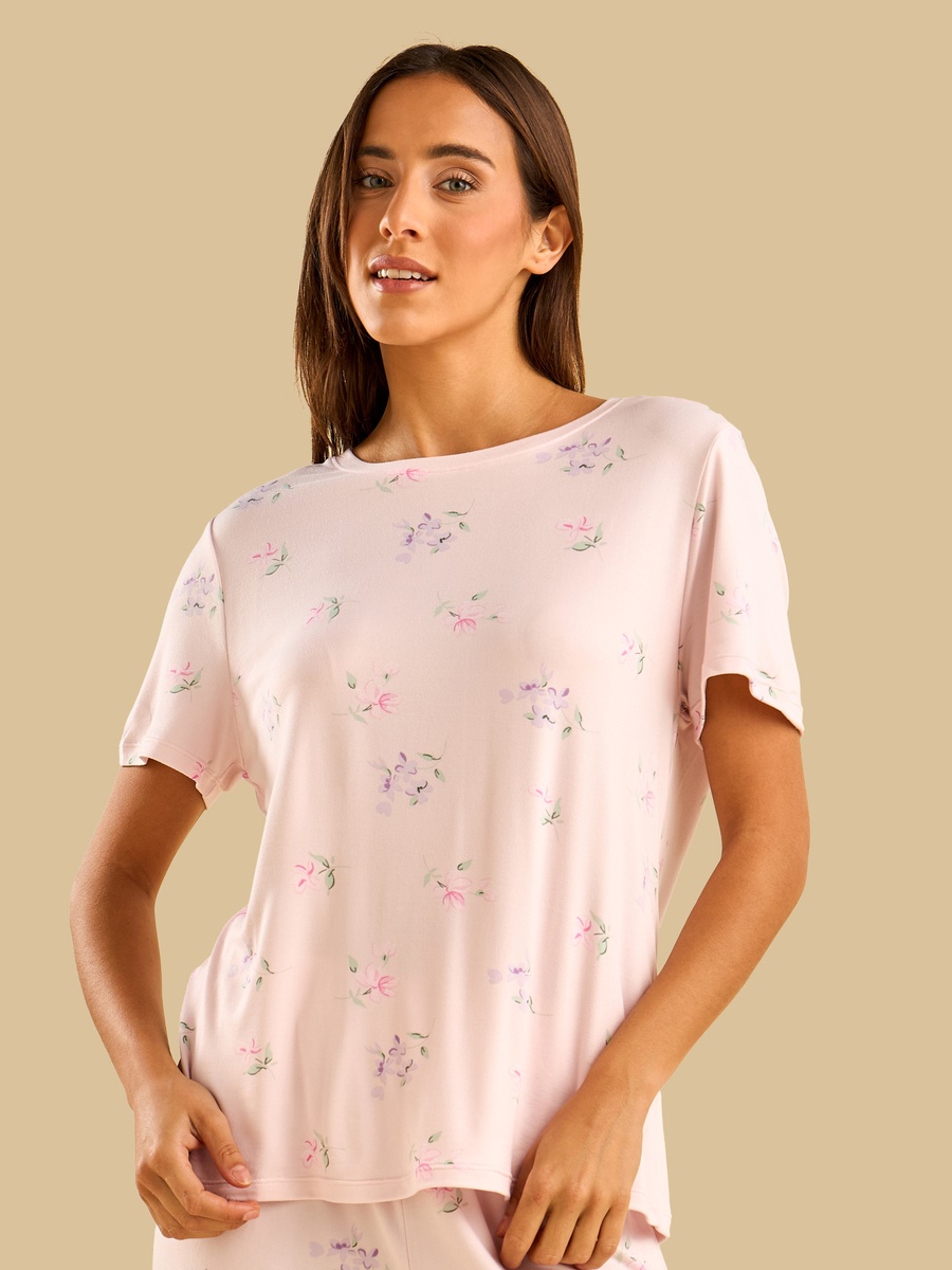 Floral Print Pyjama Set