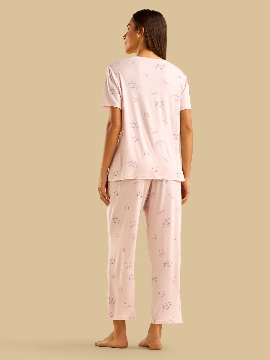 Floral Print Pyjama Set