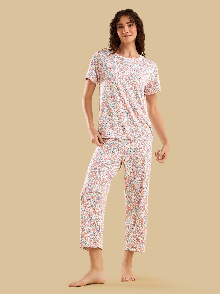 Floral Print Pyjama Set