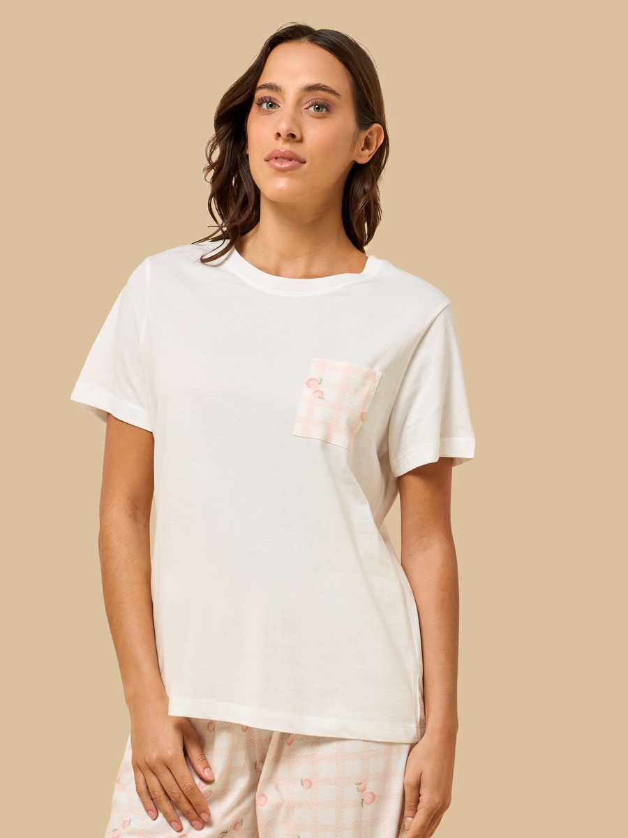Checked Cotton Pyjama Set
