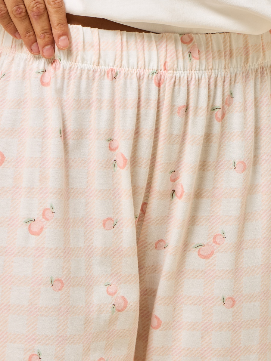 Checked Cotton Pyjama Set