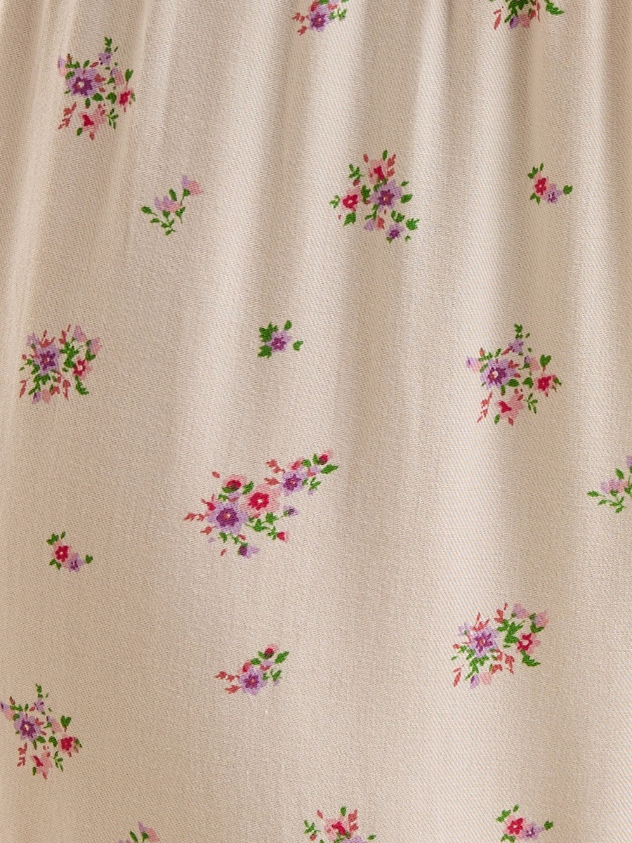 Floral Print Viscose Pyjama Set