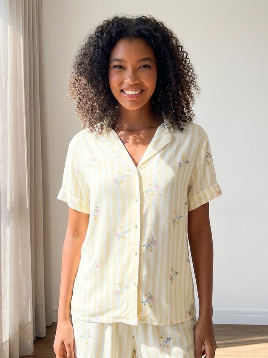 Striped Pyjama Set