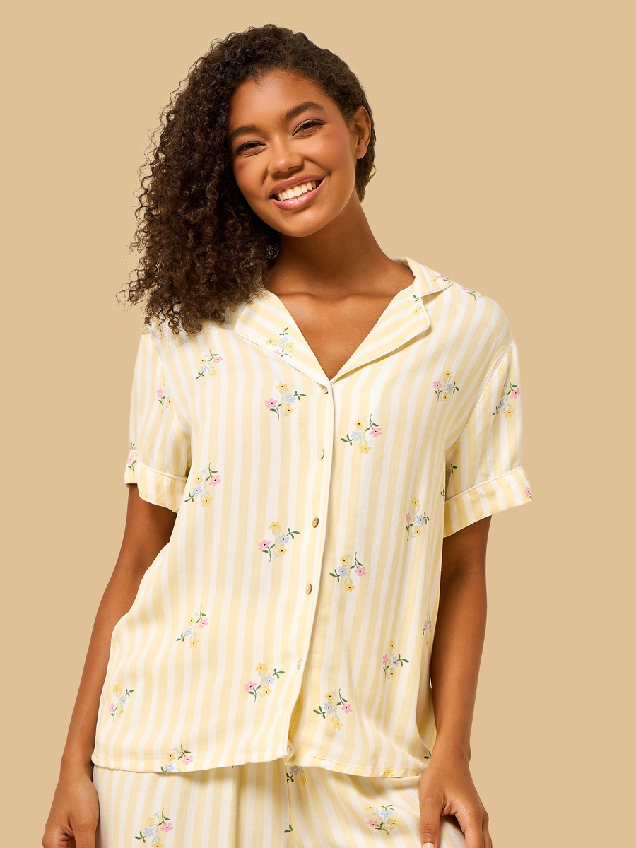 Striped Pyjama Set