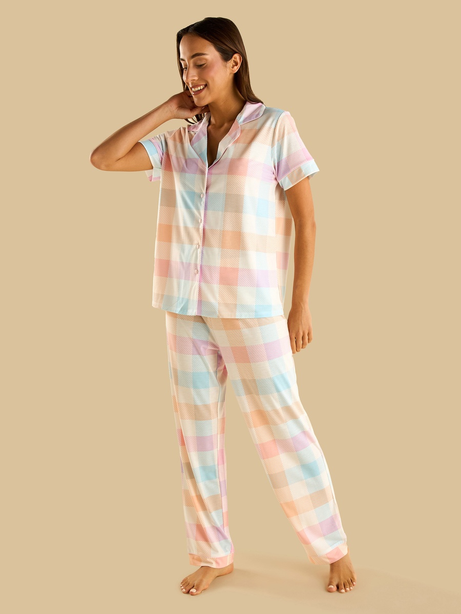 Checked Pyjama Set
