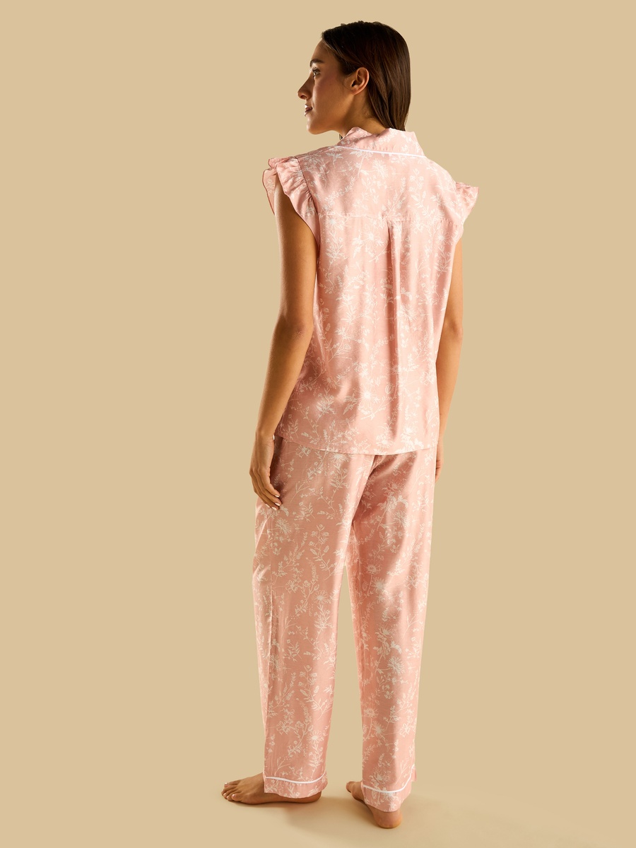 Floral Print Pyjama Set