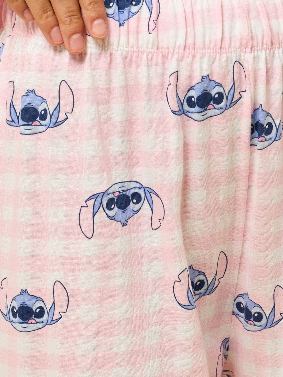 Stitch Print Pyjama Set