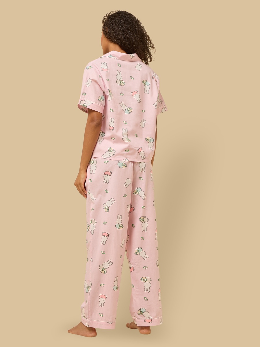 Miffy Print Cotton Pyjama Set