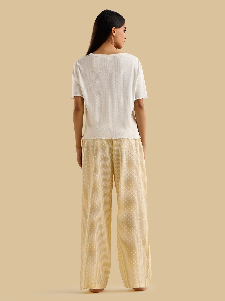 Dobby Textured Cotton Pyjama Set