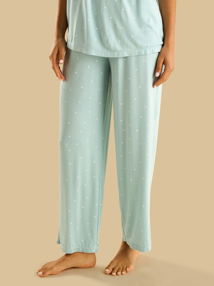 Heart Print Pyjama Set