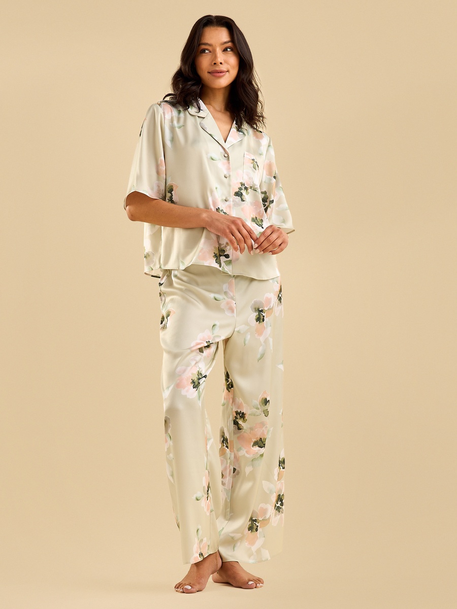 Floral Print Pyjama Set
