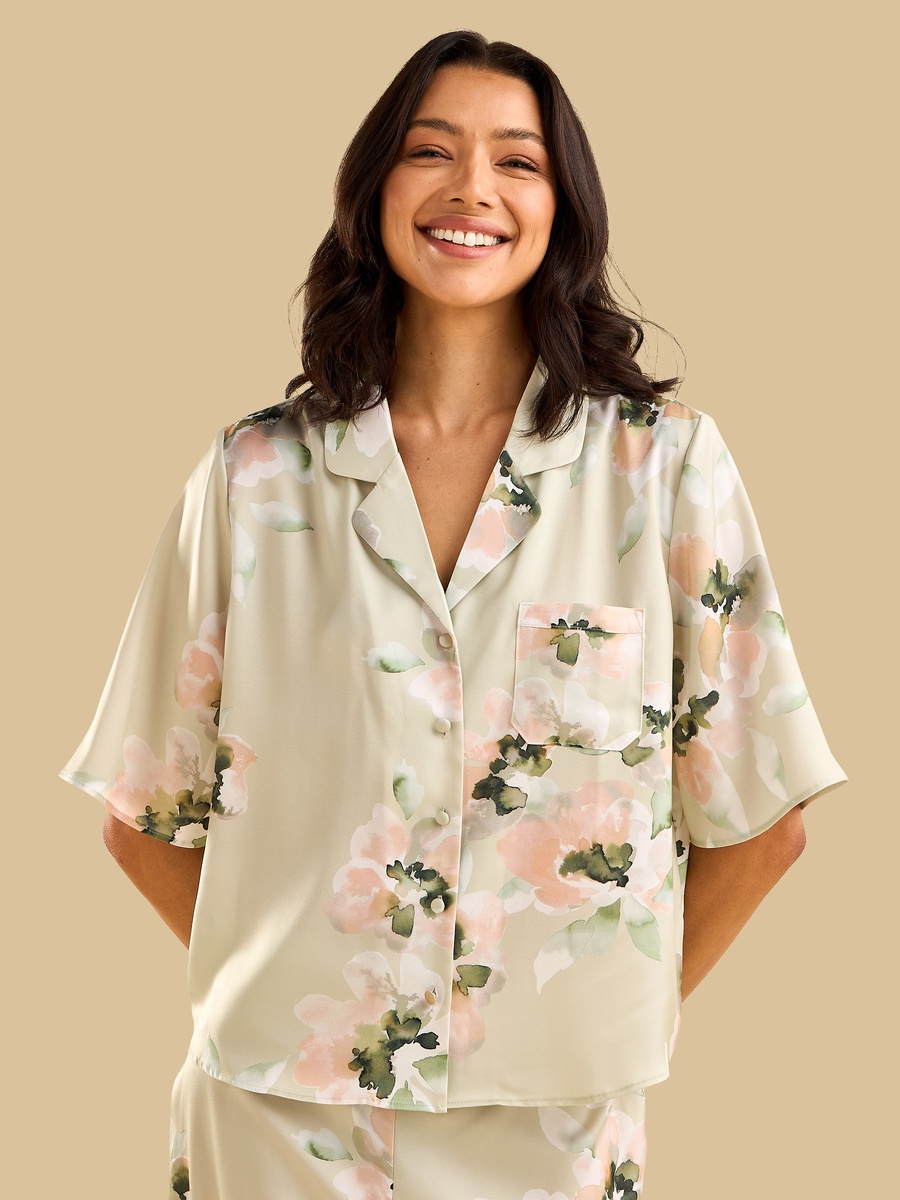 Floral Print Pyjama Set