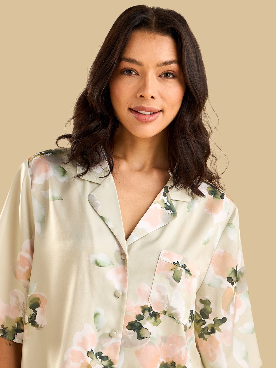 Floral Print Pyjama Set