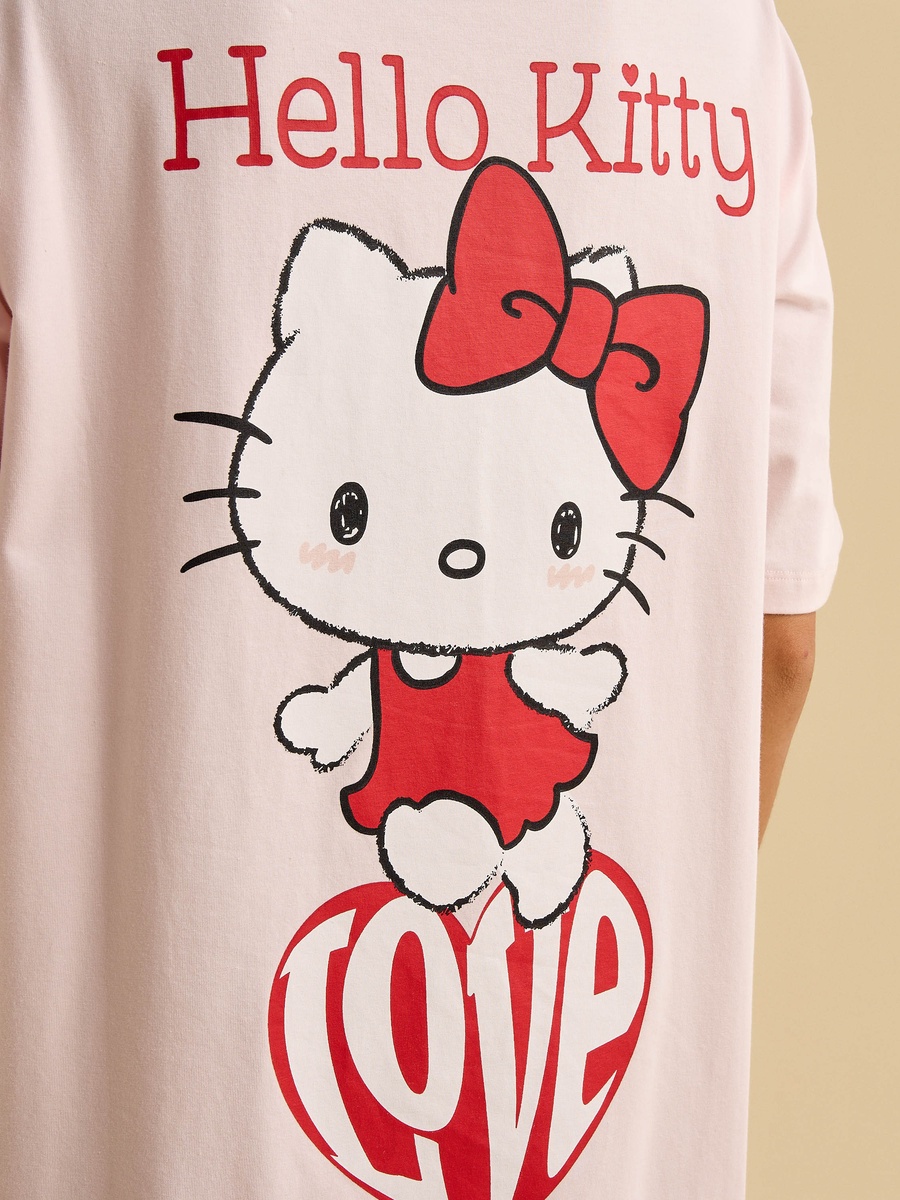 Hello Kitty Print Sleepshirt