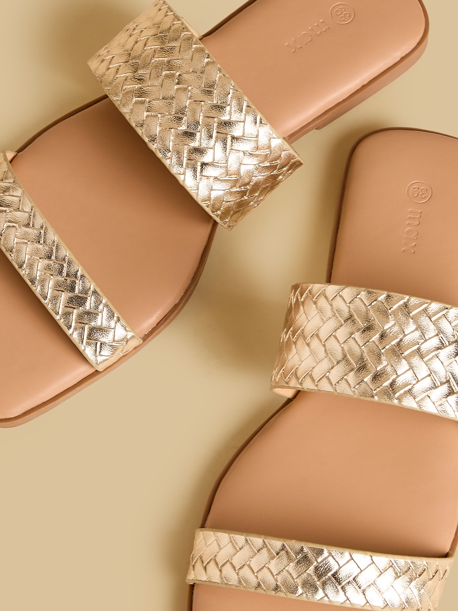 Textured Sandals