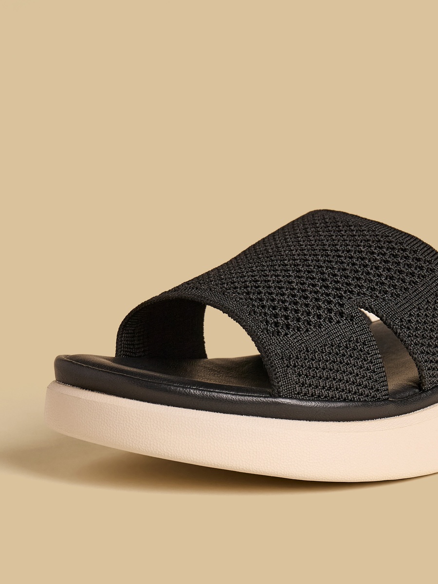 Textured Wedge Sandals