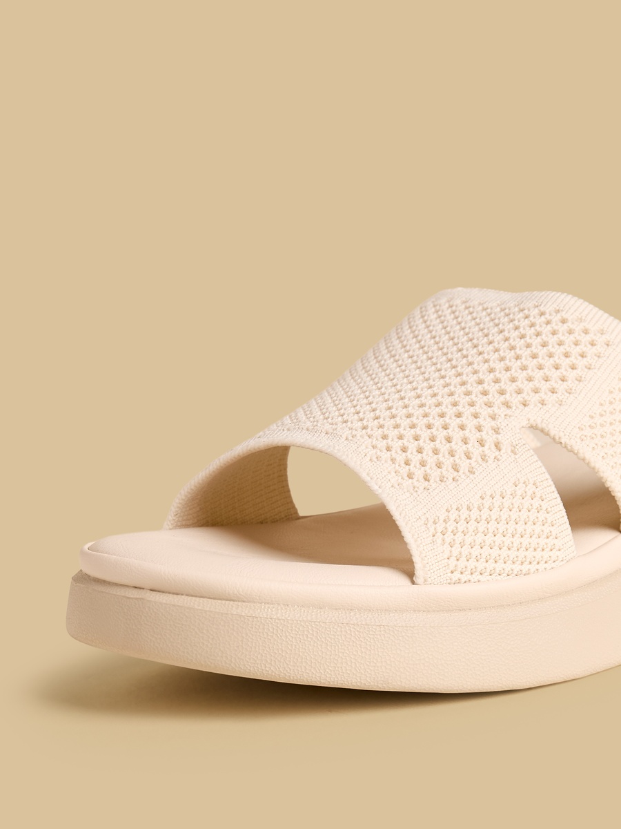 Textured Wedge Sandals