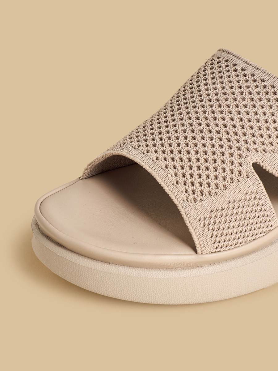 Textured Wedge Sandals