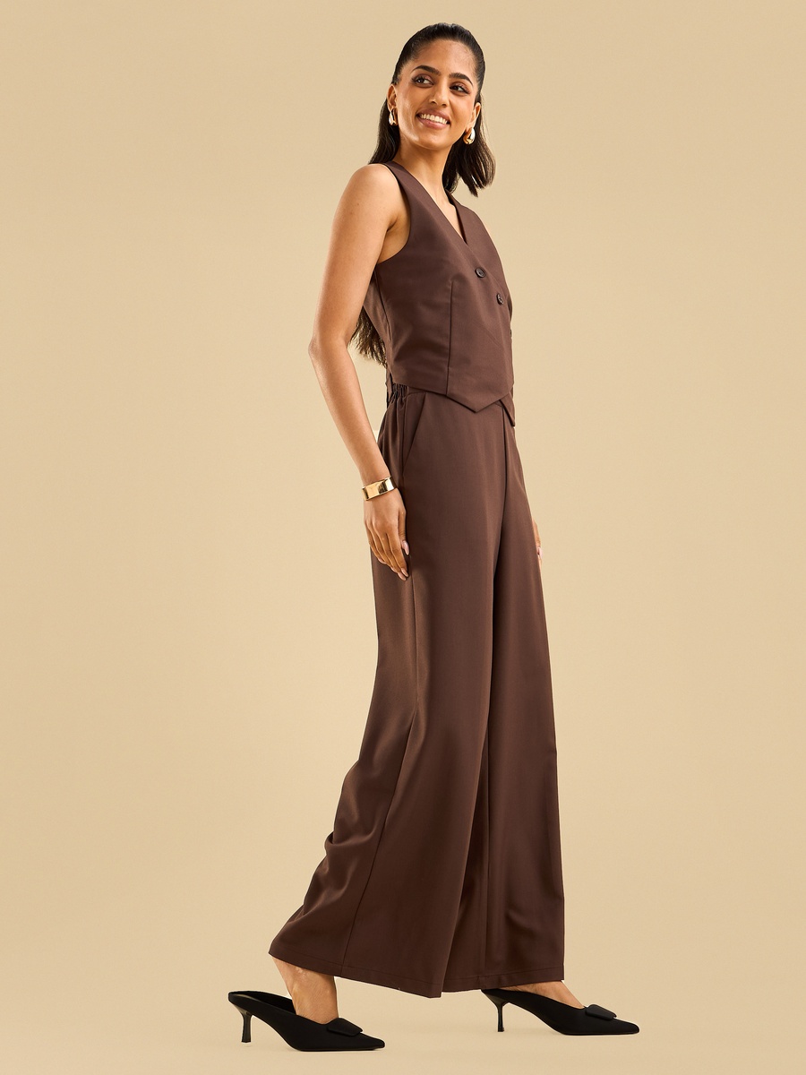 Waistcoat With Adjustable Belt