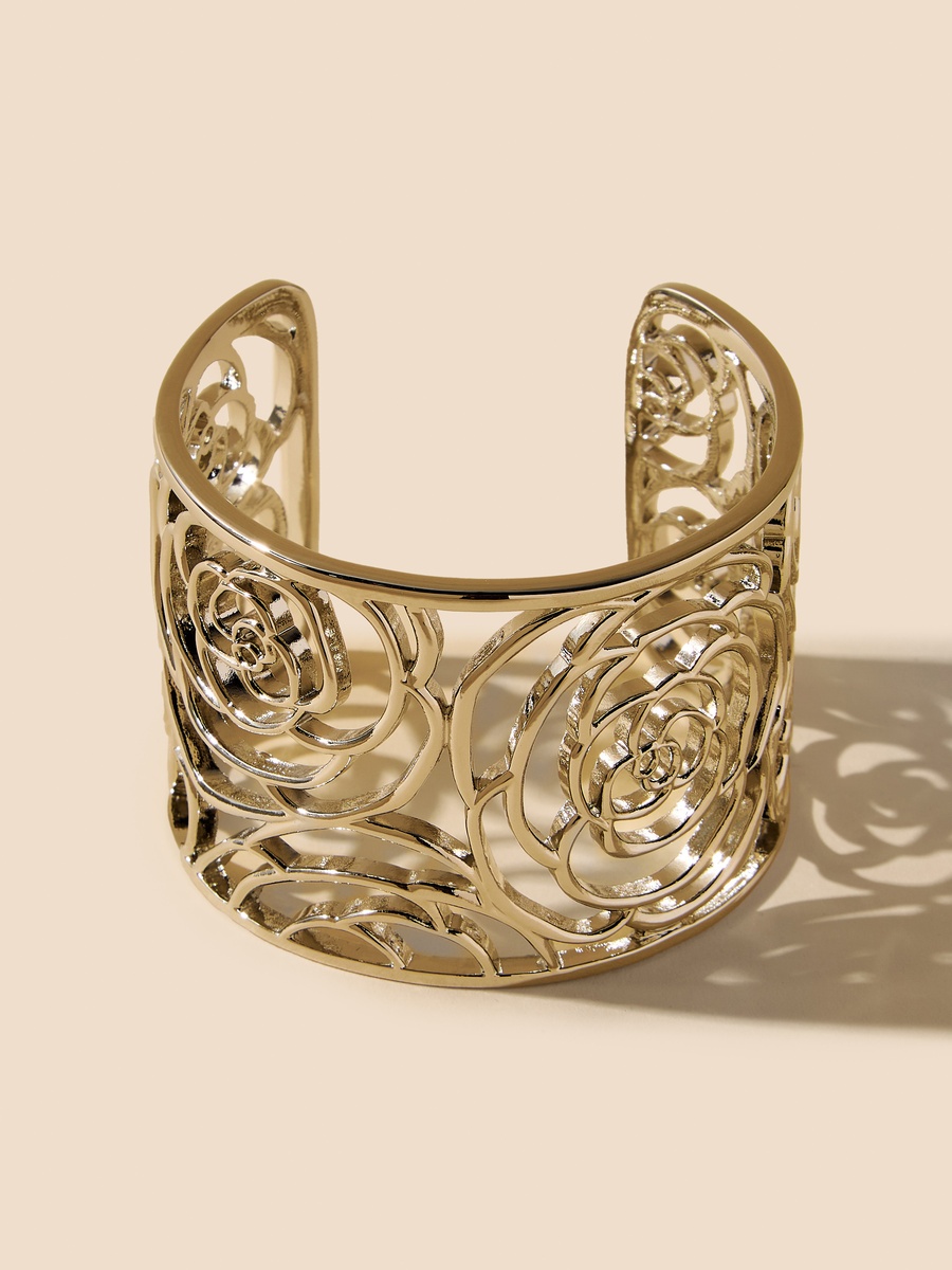 Cutout Detail Cuff Bracelet