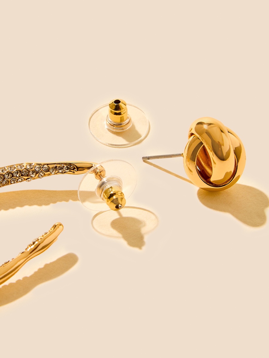Embellished Necklace And Earrings Set