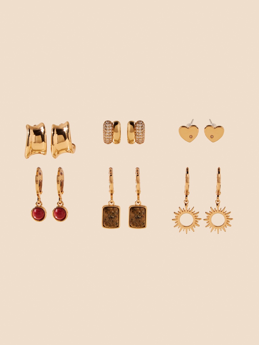 Pack of 6 - Assorted Earrings