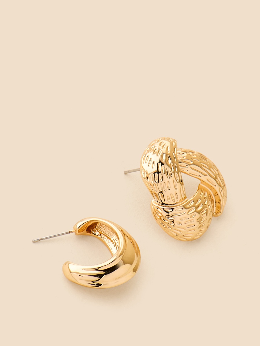 Pack of 2 - Assorted Earrings with Pushback Closure