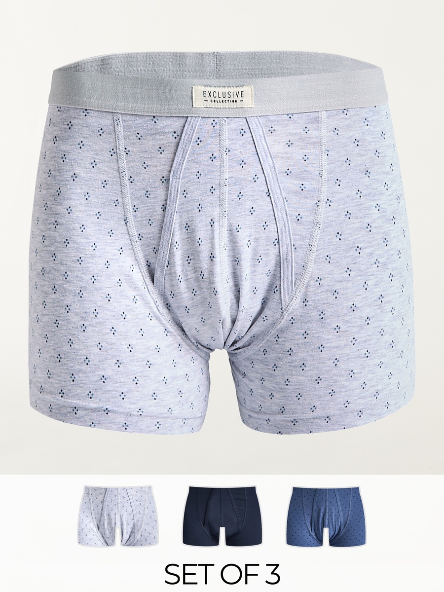 Pack of 3 - Assorted Trunks
