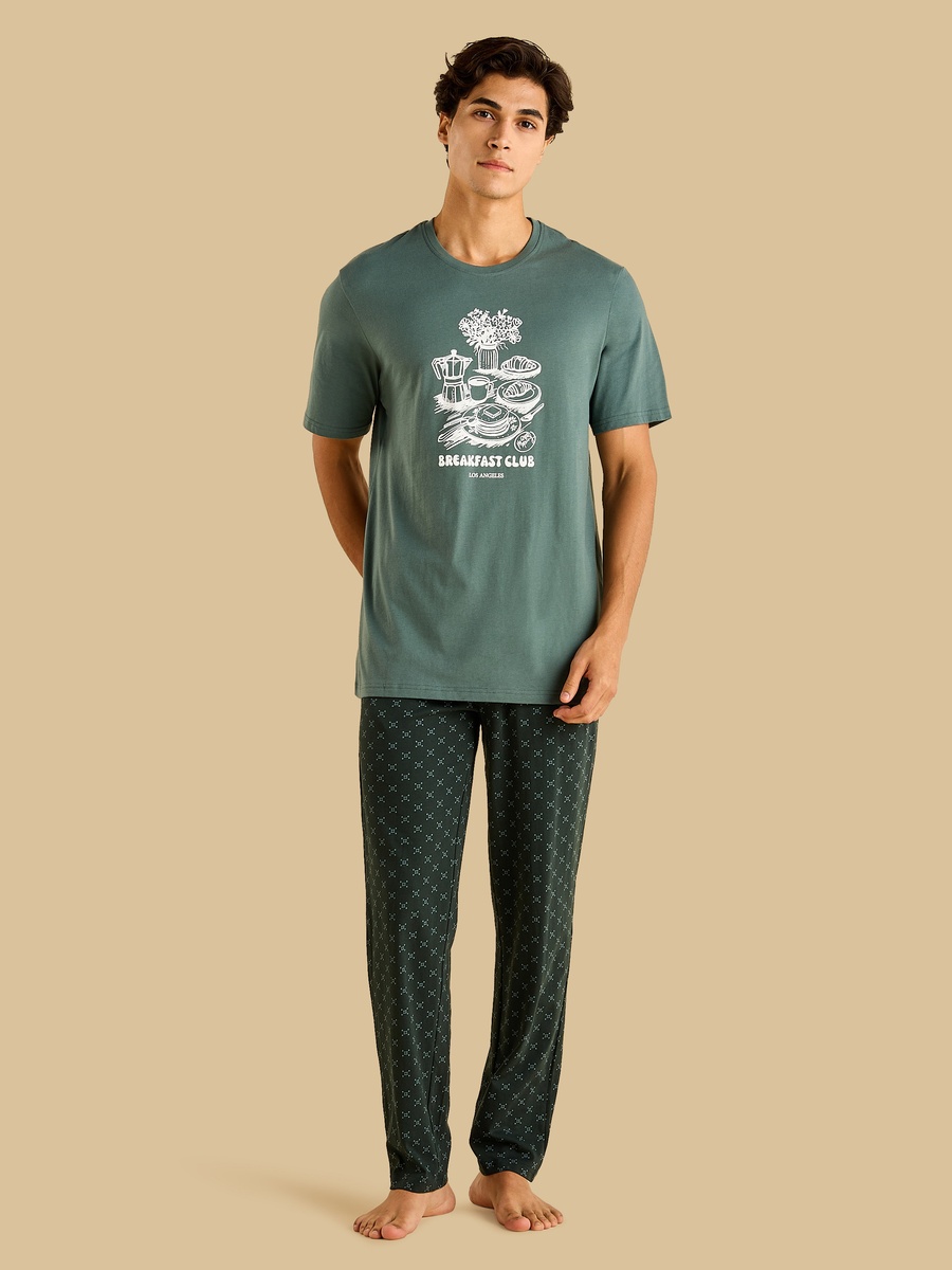 Printed Pyjama Set