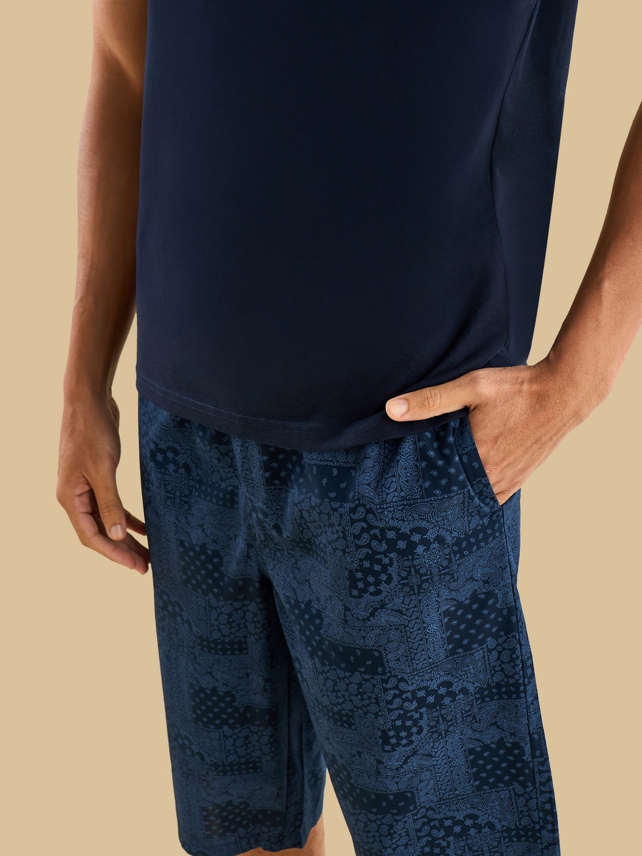 Printed Shorts Set