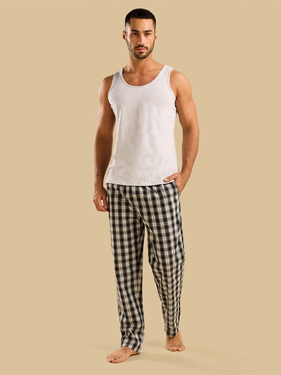 Checked Poplin Pyjama
