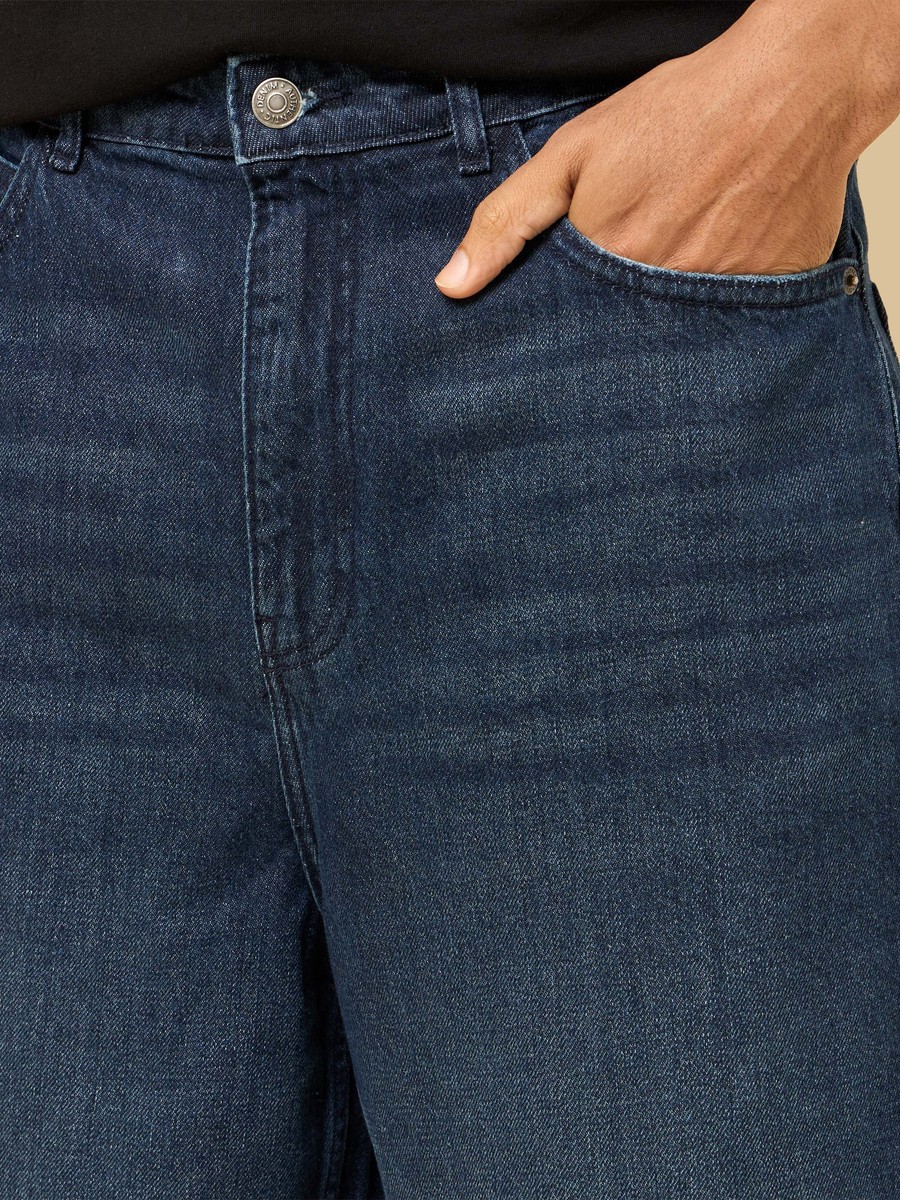 Baggy Fit Denim Shorts