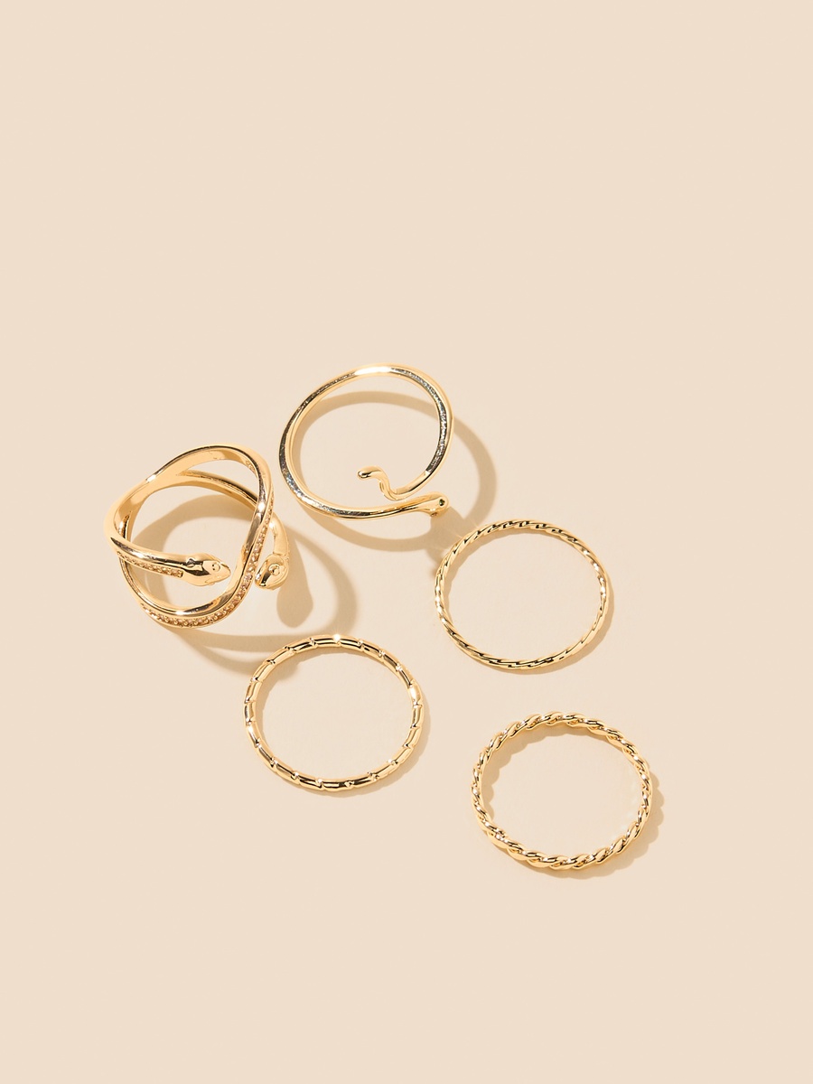 Pack Of 5 - Assorted Ring