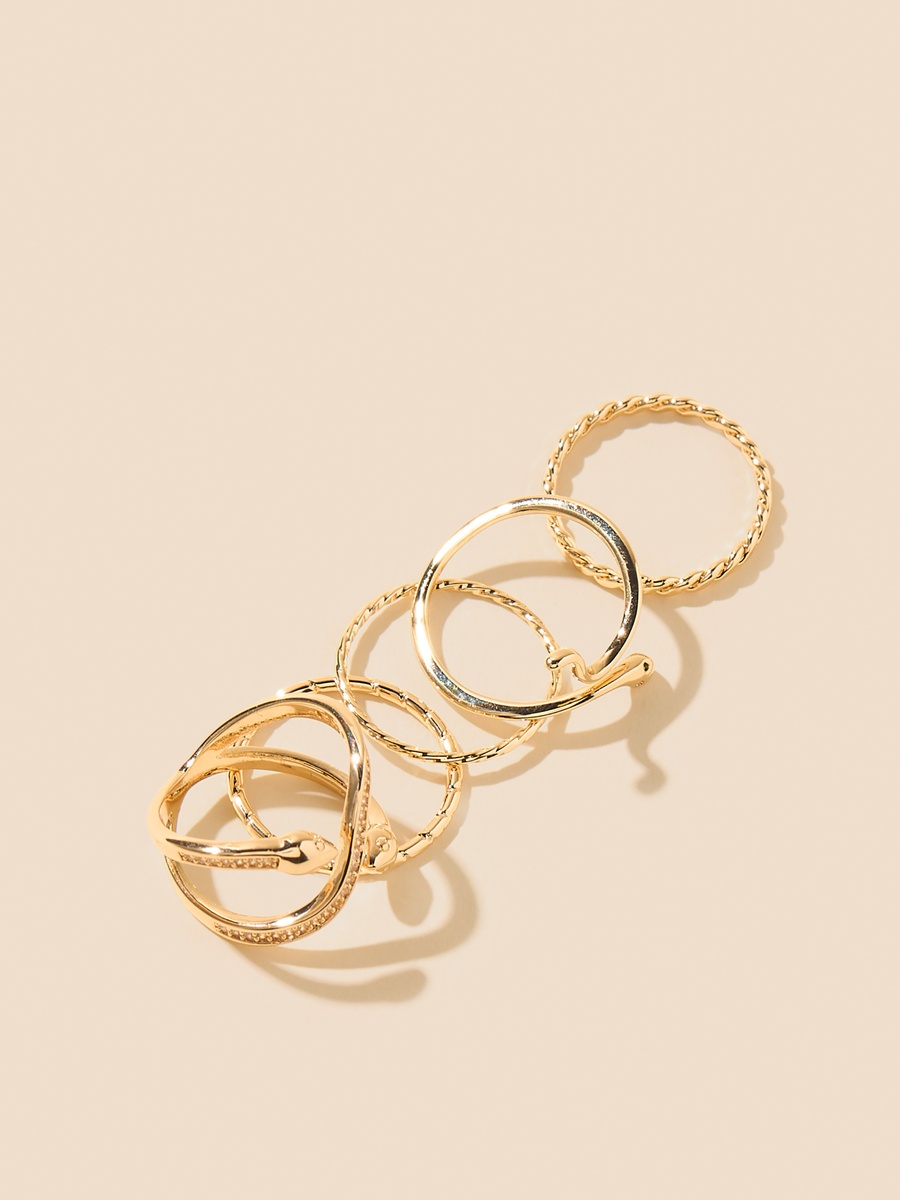 Pack Of 5 - Assorted Ring