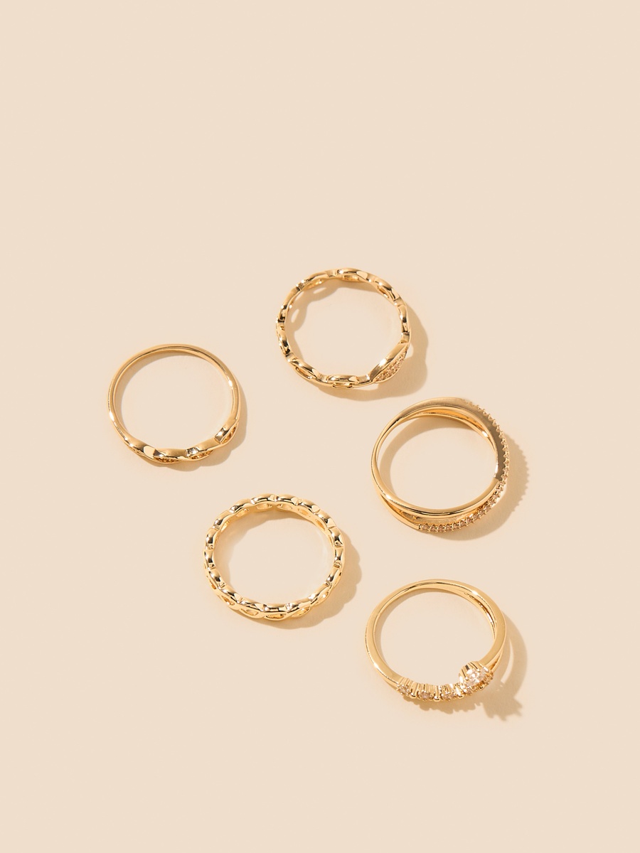 Pack Of 5 - Assorted Ring