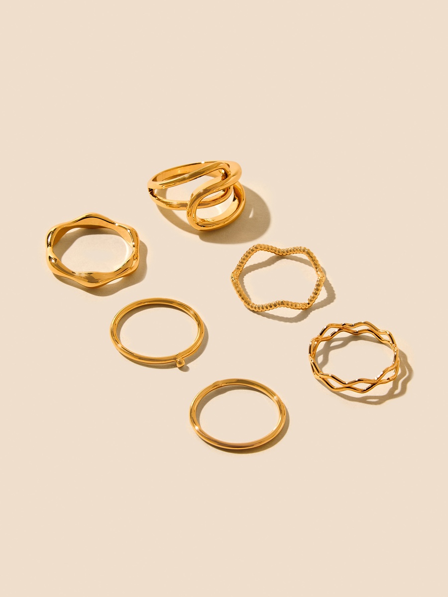 Pack of 6 - Assorted Ring