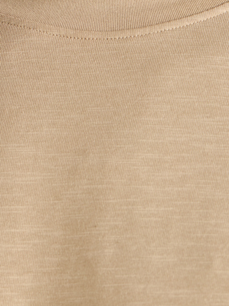 Slub Jersey Crew Neck Comfort Fit T-Shirt