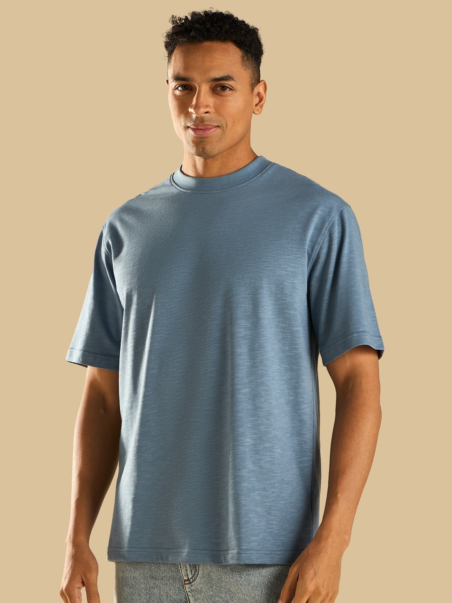 Textured Slub Jersey Better Cotton T-Shirt