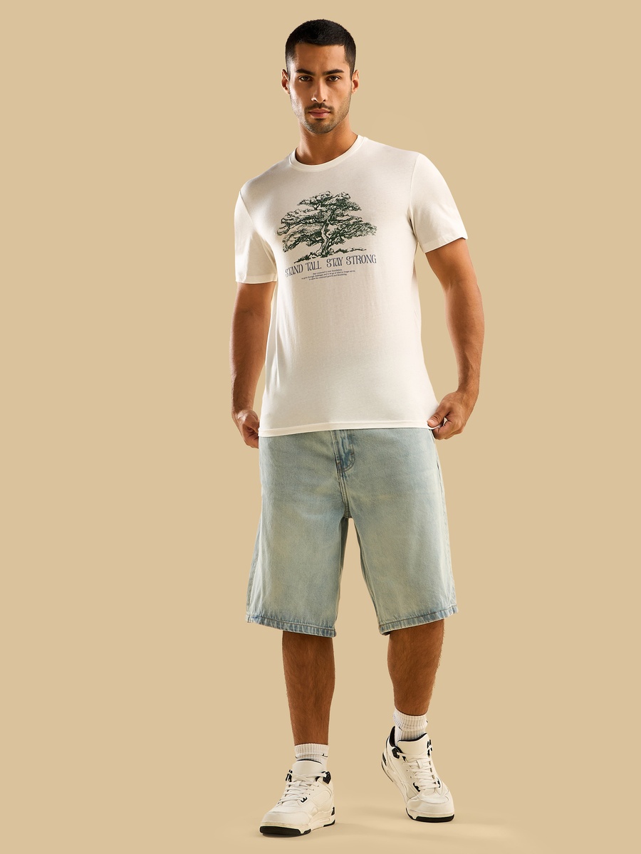 Slogan Print T-Shirt