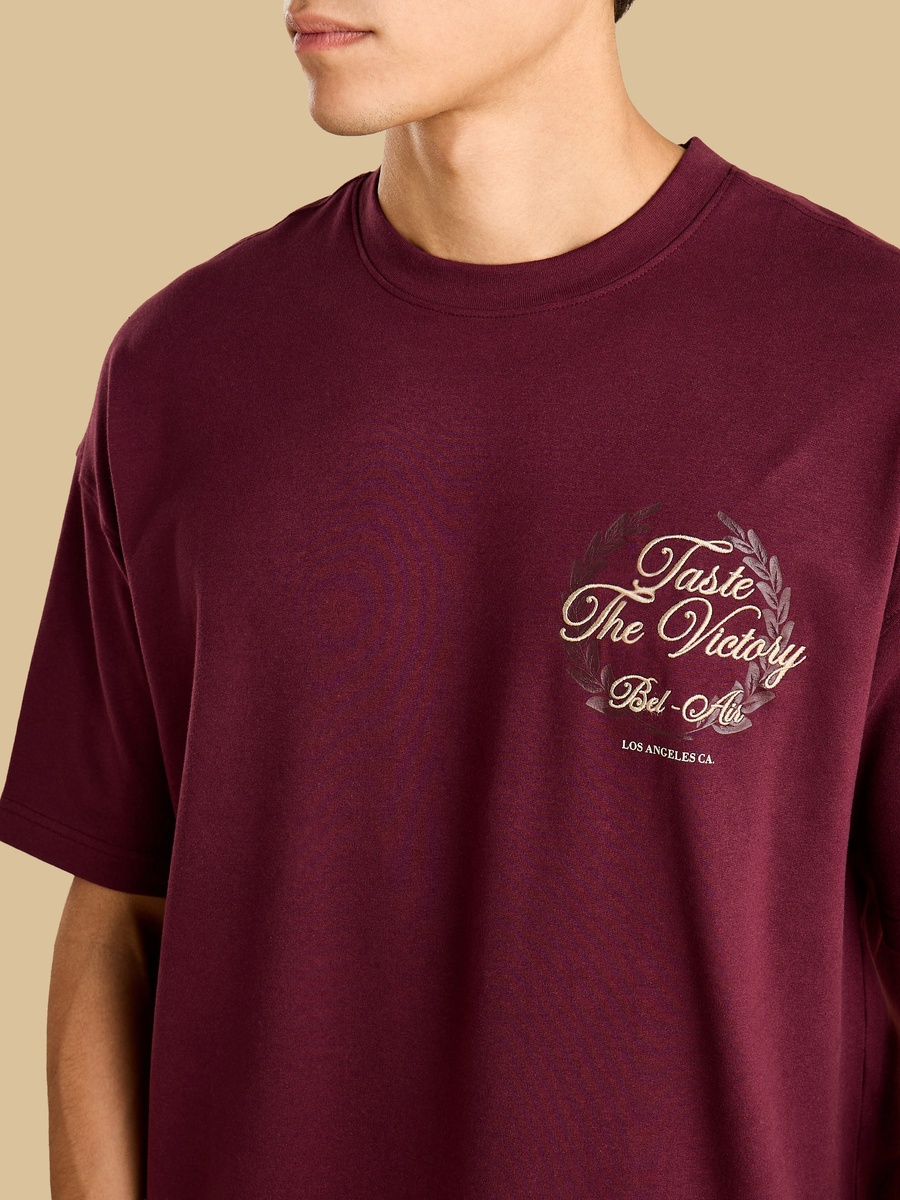 Bordeaux Print T-Shirt