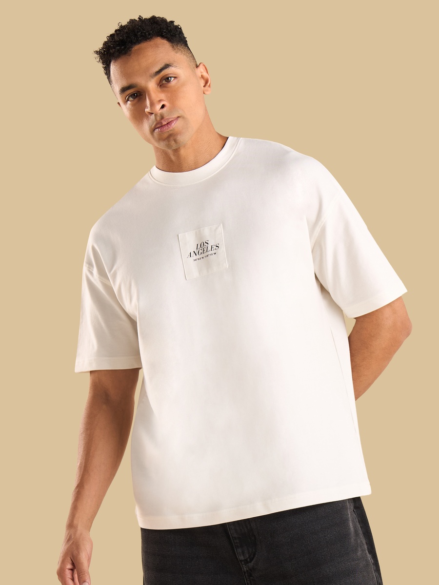 Applique Detail Baby Terry T-Shirt