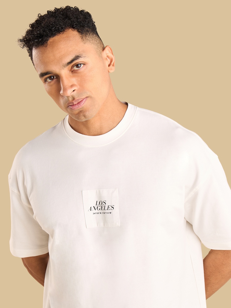Applique Detail Baby Terry T-Shirt