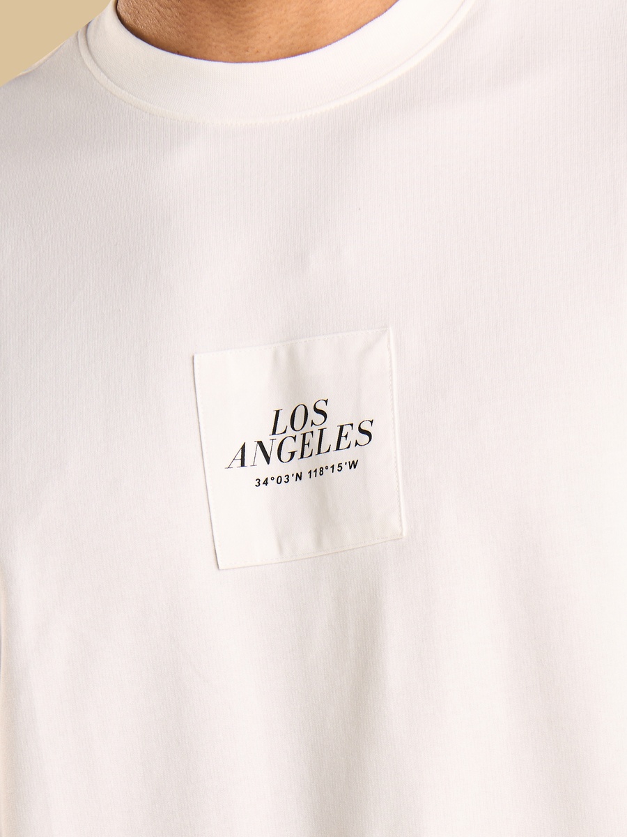 Applique Detail Baby Terry T-Shirt