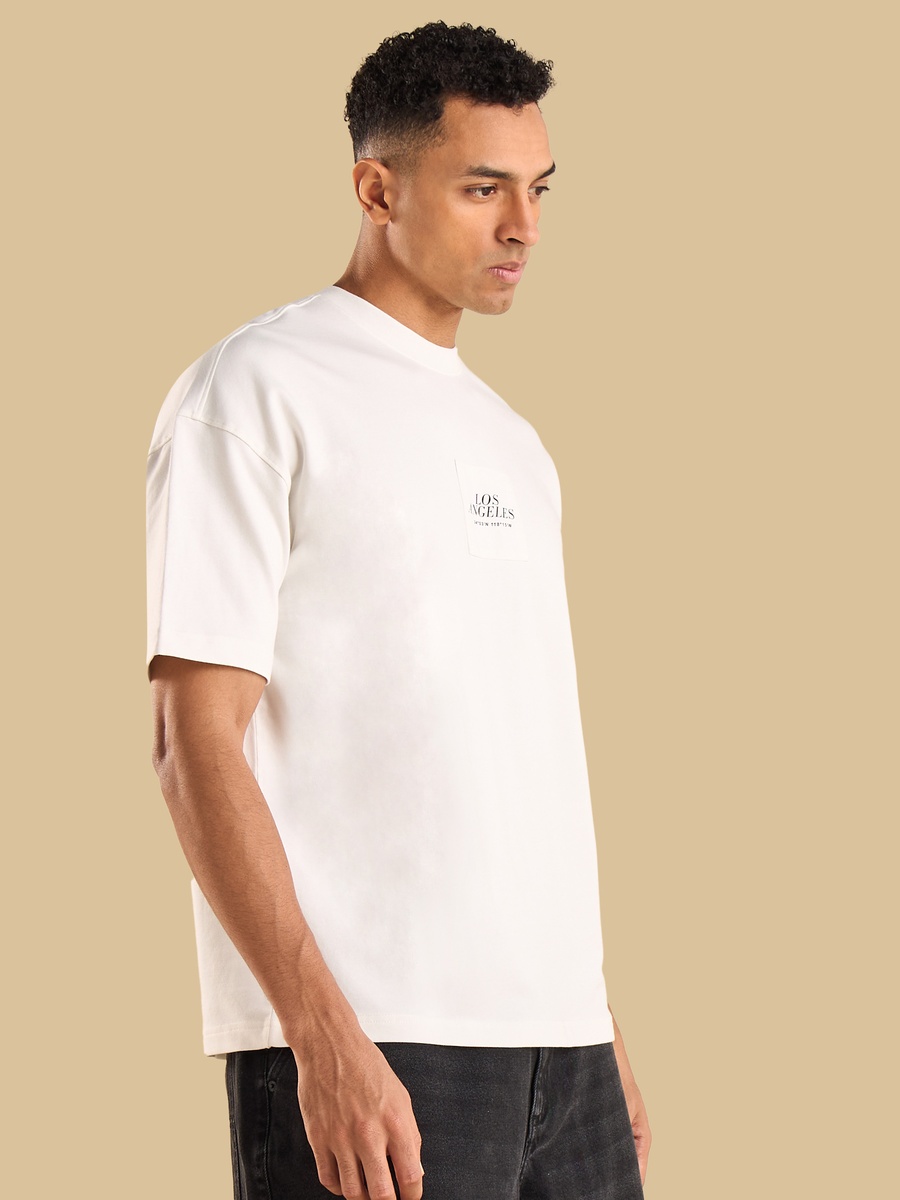 Applique Detail Baby Terry T-Shirt