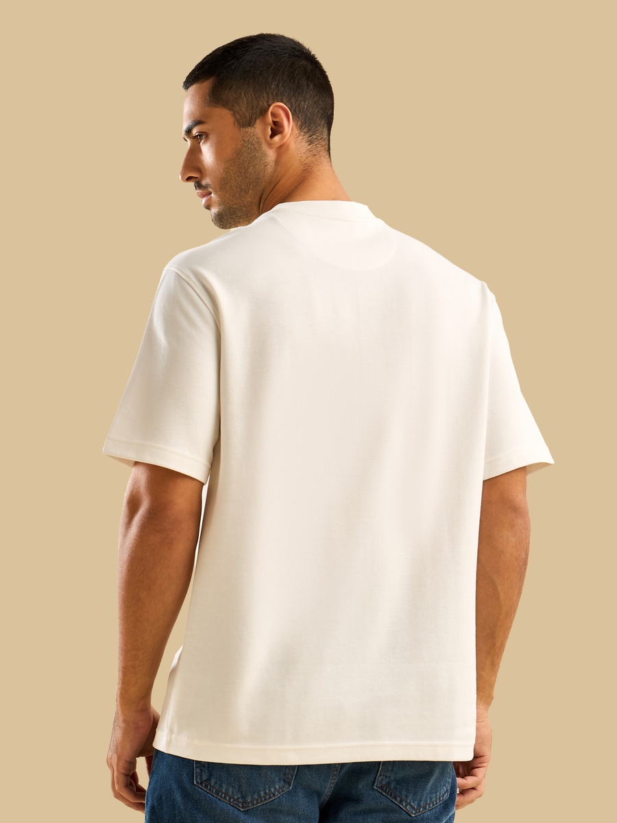 Graphic Print Interlock T-Shirt