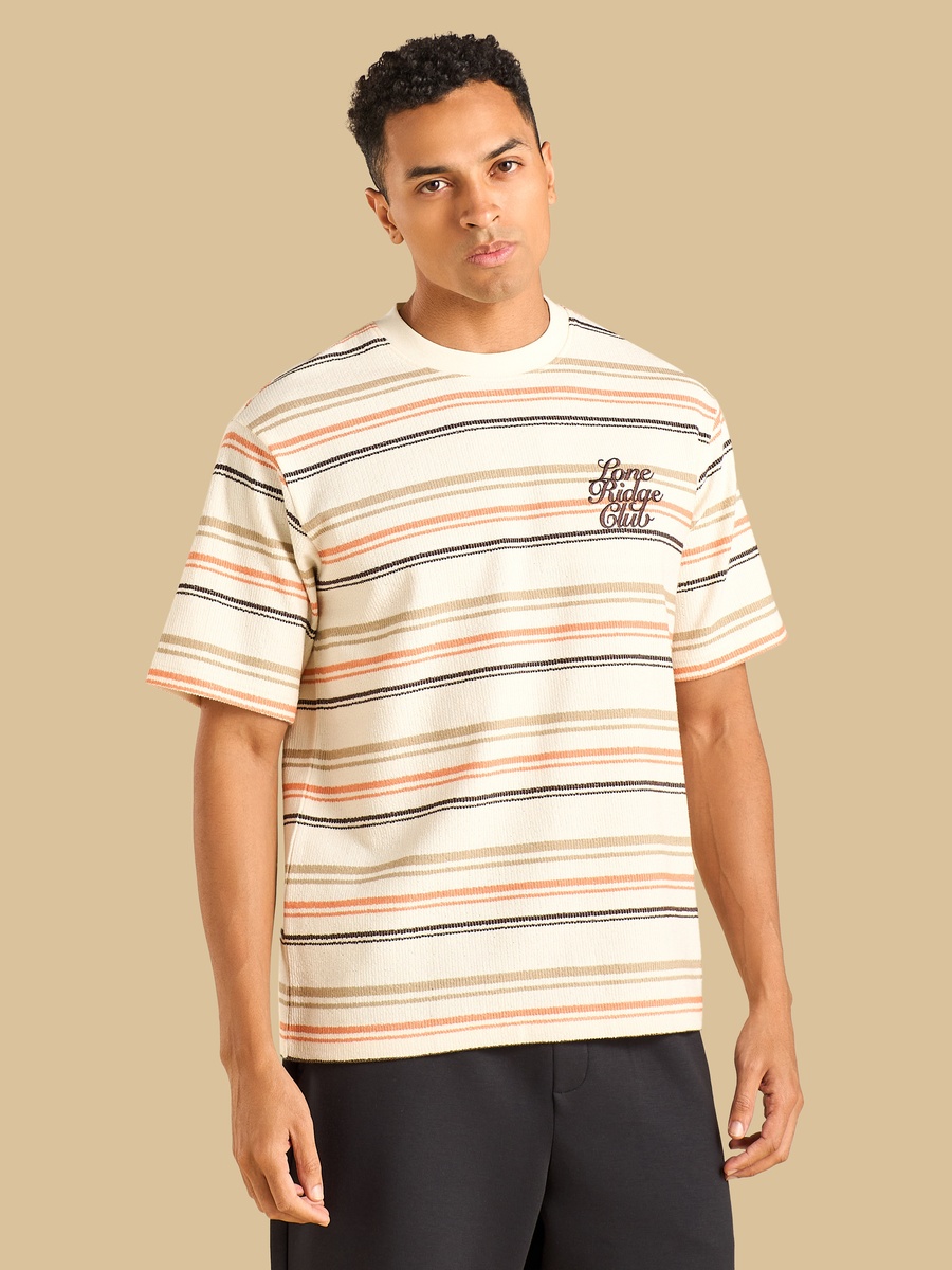 Striped Relaxed Fit T-Shirt