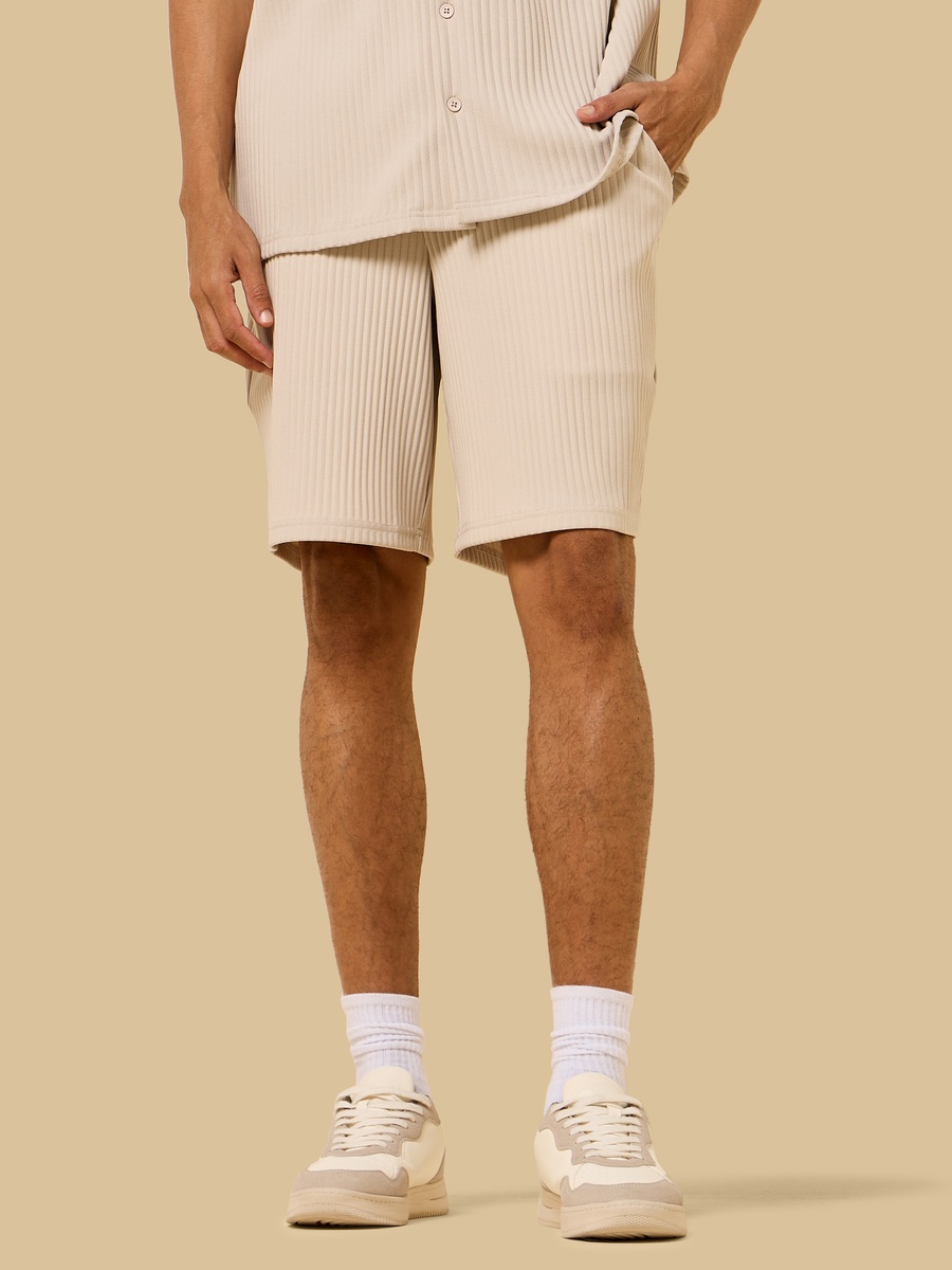 Plisse Shorts
