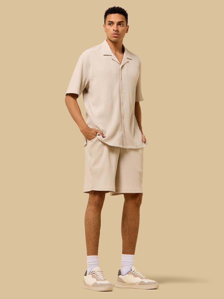 Plisse Shorts